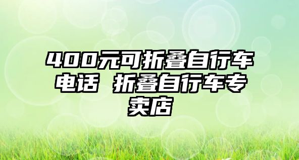 400元可折疊自行車電話 折疊自行車專賣店